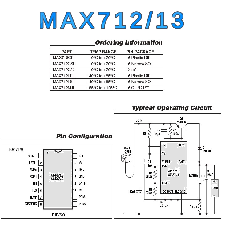 MAX713 CSE SMD